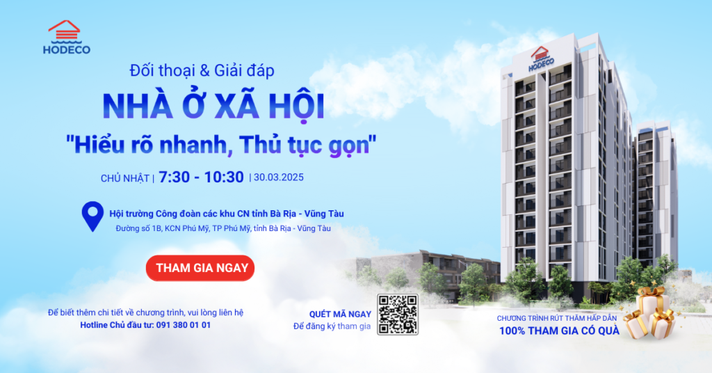 HODECO tổ chức đối thoại và giải đáp “Nhà ở xã hội: Hiểu rõ nhanh, thủ tục gọn”