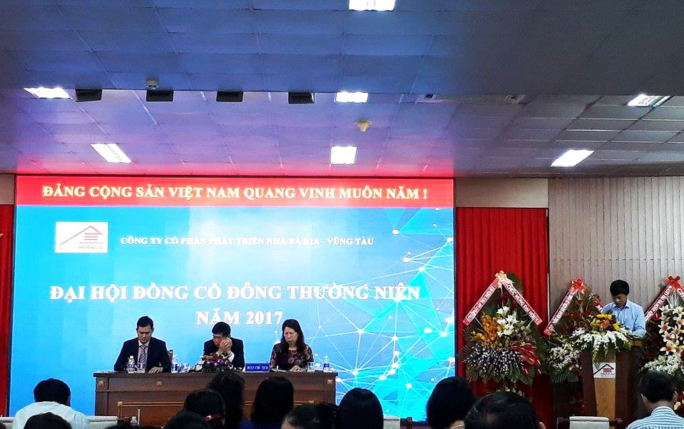 Transferred go sao projects to take revenue of VND 120 bn, planned profit in 2017 target 20% growth