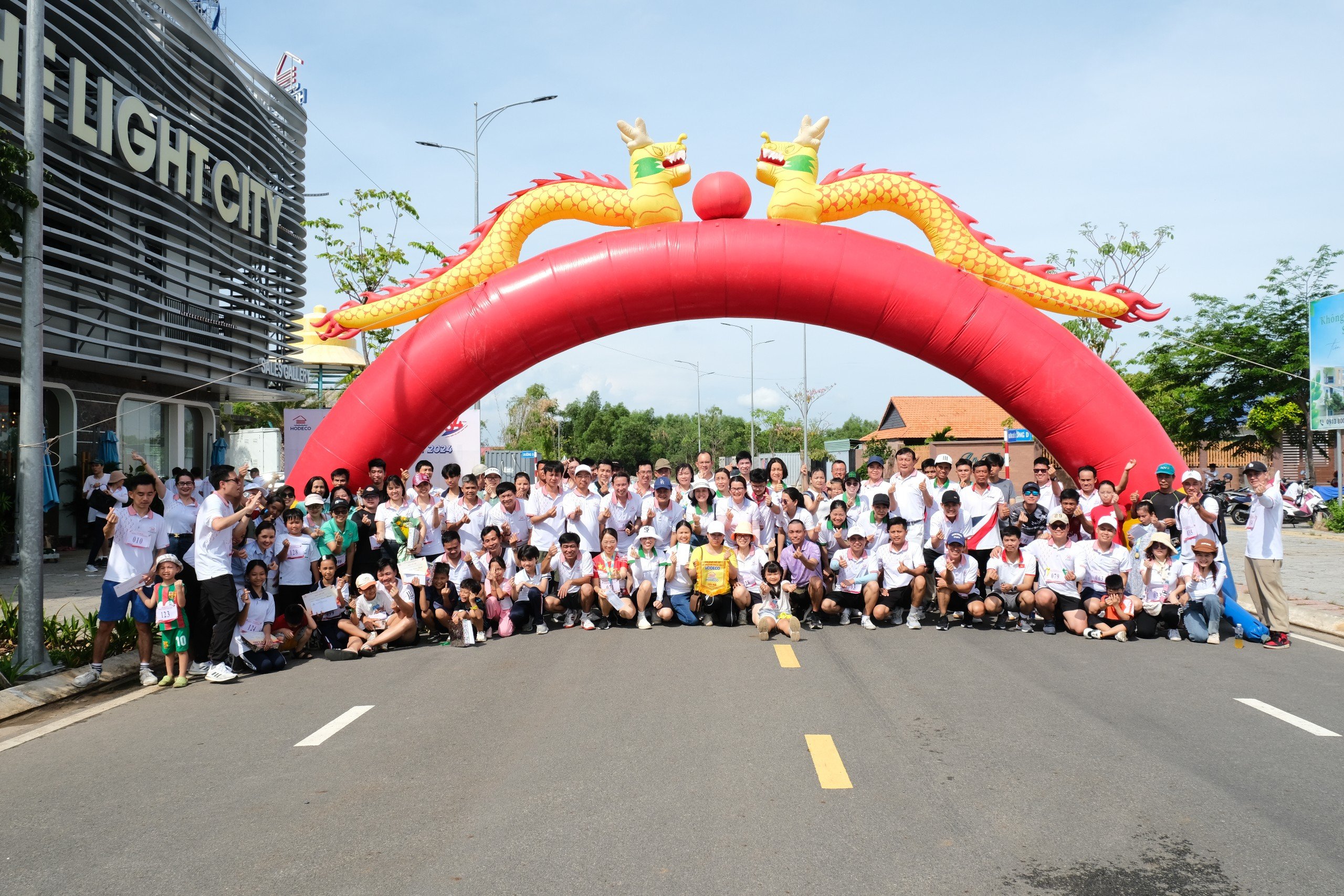 130 Athletes Participate in HODECO FAMILIES RUN 2024