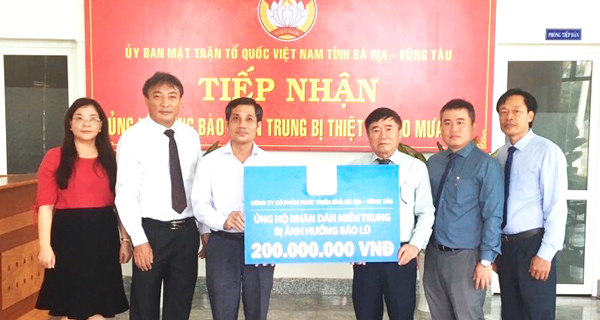 HODECO – Chung tay hướng về miền Trung