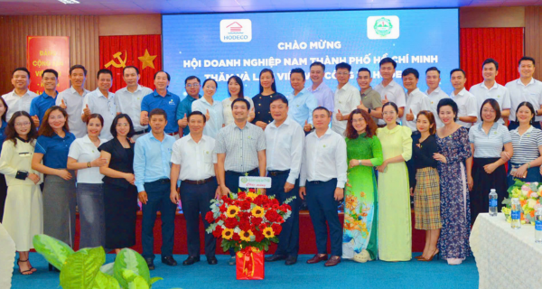 HODECO tiếp đón Đoàn công tác của Hội Doanh nghiệp Nam TP Hồ Chí Minh