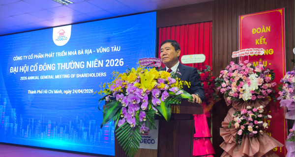 HODECO tổ chức thành công Đại hội Cổ đông thường niên năm 2026