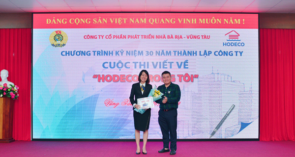 Cuộc thi viết về “HODECO trong tôi”