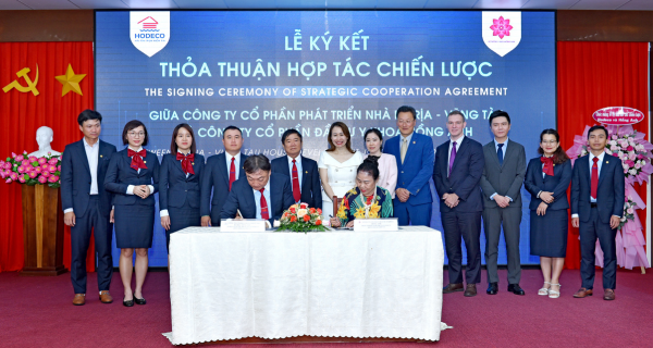 HODECO hợp tác với Hệ thống y khoa Hồng Anh phát triển các dự án chăm sóc sức khỏe