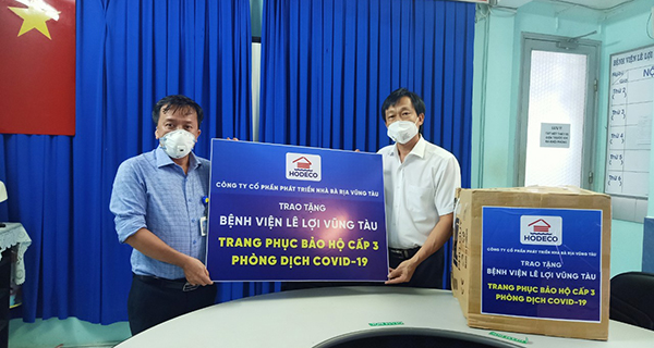 HODECO đồng hành cùng Bà Rịa – Vũng Tàu quyết tâm đẩy lùi Covid – 19