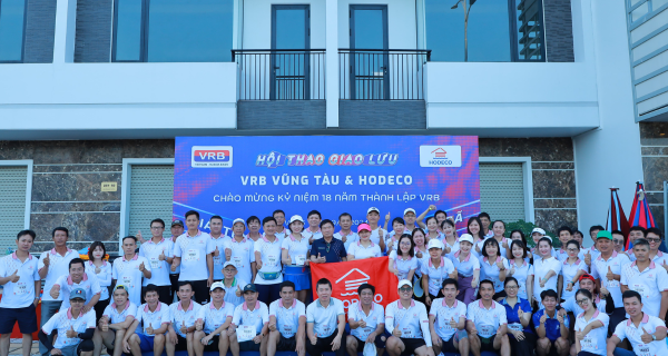Hội thao giao lưu Ngân hàng Việt Nga Chi nhánh Vũng Tàu (VRB) và Công ty CP Phát triển nhà Bà Rịa – Vũng Tàu (HODECO)
