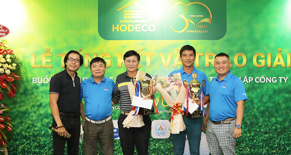 Giao lưu golf kỷ niệm 30 năm thành lập Công ty