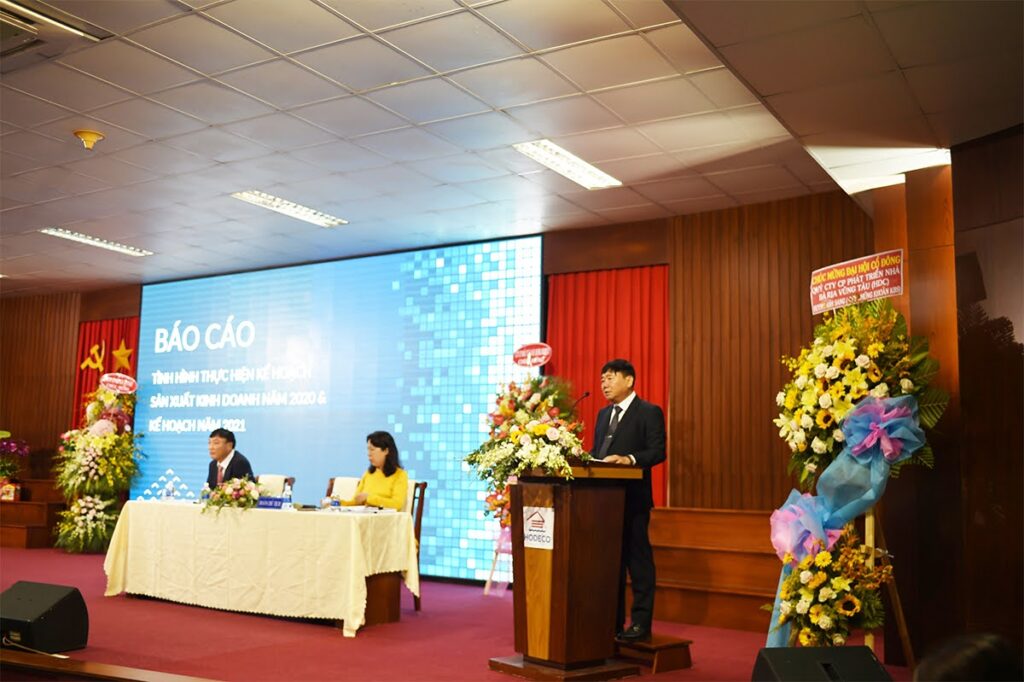 THE ANNUAL GENERAL MEETING OF SHAREHOLDERS IN 2021