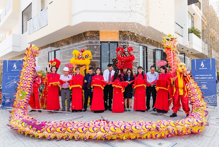 OPENING CEREMONY OF MODEL HOUSE OF THE LIGHT CITY PROJECT