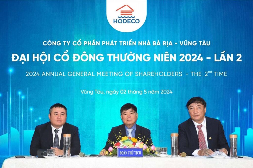 HODECO SUCCESSFULLY ORGANIZED THE 2024 ANNUAL MEETING OF SHAREHOLDERS