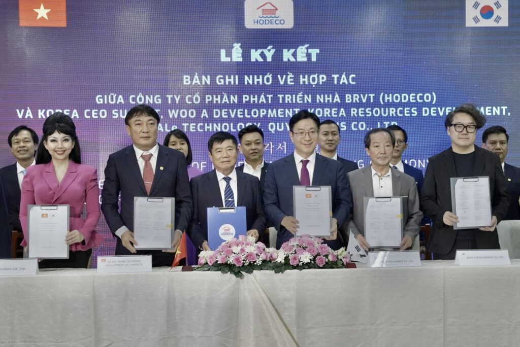 Hodeco Signs Memorandum of Understanding on Development Cooperation with South Korean Enterprises