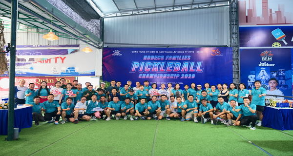HODECO FAMILIES PICKLEBALL CHAMPIONSHIP 2026 diễn ra thành công tốt đẹp